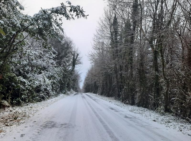 Met Eireann Weather Warning Snow