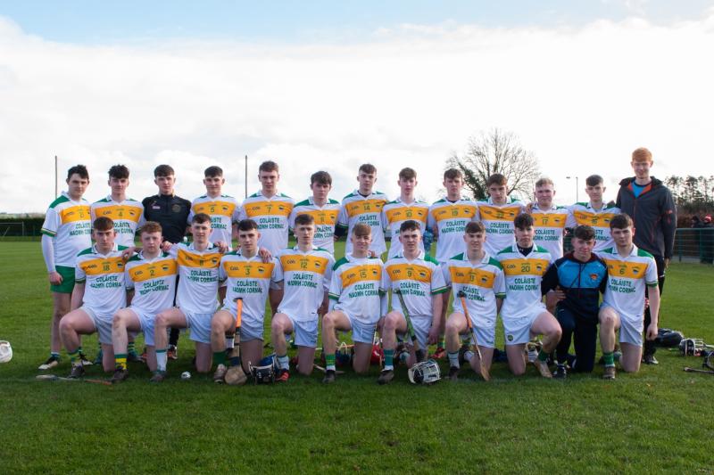 Coláiste Naomh Cormac senior hurlers advance to Leinster Final