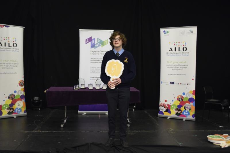 Tullamore student competes in prestigious All Ireland Linguistics Olympiad 