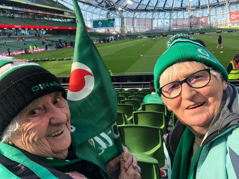 Josie Lynam Ireland rugby Tullamore