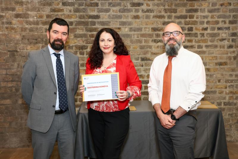 Offaly woman celebrated after graduating from the Migrant Leadership Academy