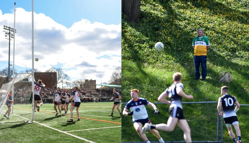 Famous Offaly GAA fan rocks up in New York for Connacht championship game