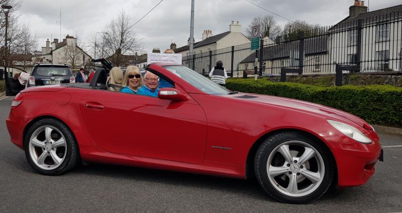 Your chance to win a stunning Mercedes convertible in Offaly charity draw