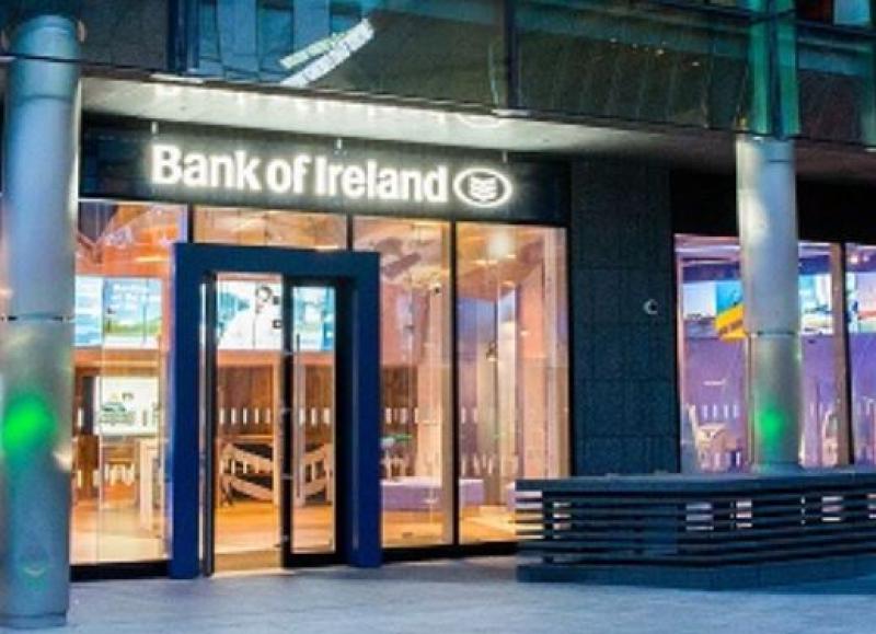 Bank of Ireland stock image