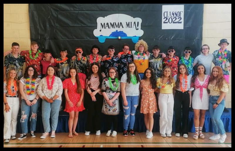 Offaly TY students entertain school with Abba medley