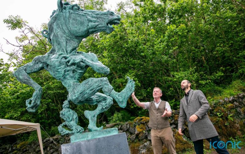 'A wild place for a wild thing' - New statue inspired by Irish folklore unveiled in Co. Clare
