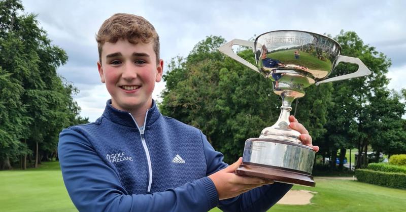 Big win for talented Offaly golfer