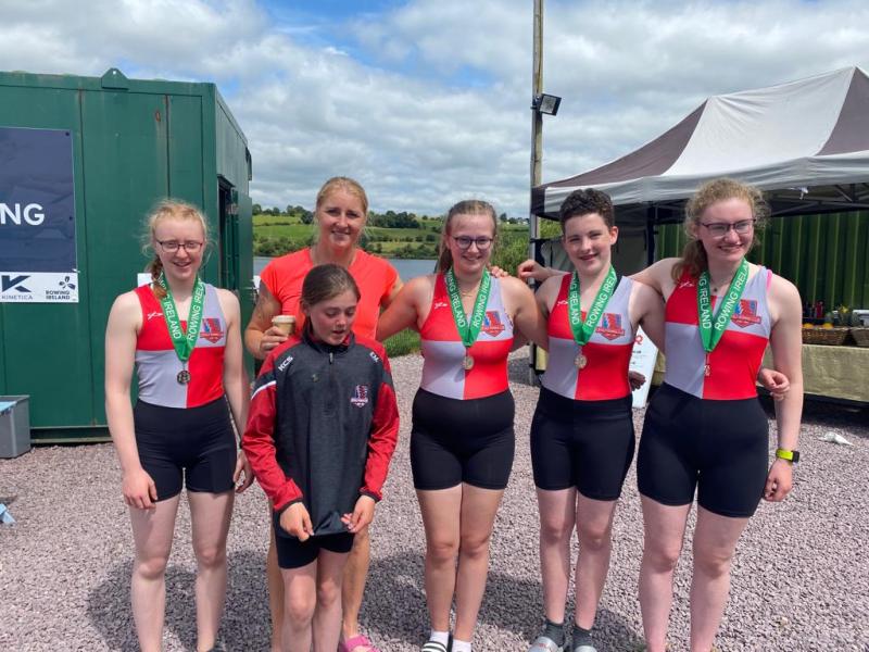 Medals for Offaly at national senior Rowing Championships