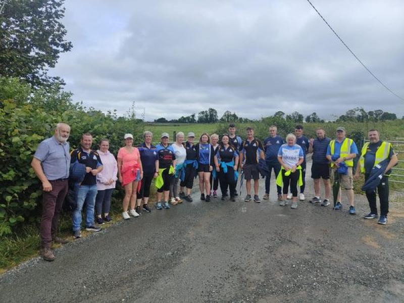 Clodiagh Gaels in poignant tribute to late Donal Beatty as Offaly GAA Grand Canal Walk clears €143,000