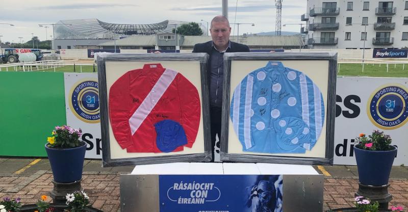 Charity auction for  special piece of horse racing memorabilia organised by Offaly man