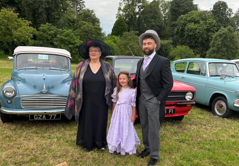 Local Poet Rita Kelly, Aoife O'Connor and Deric Hartigan