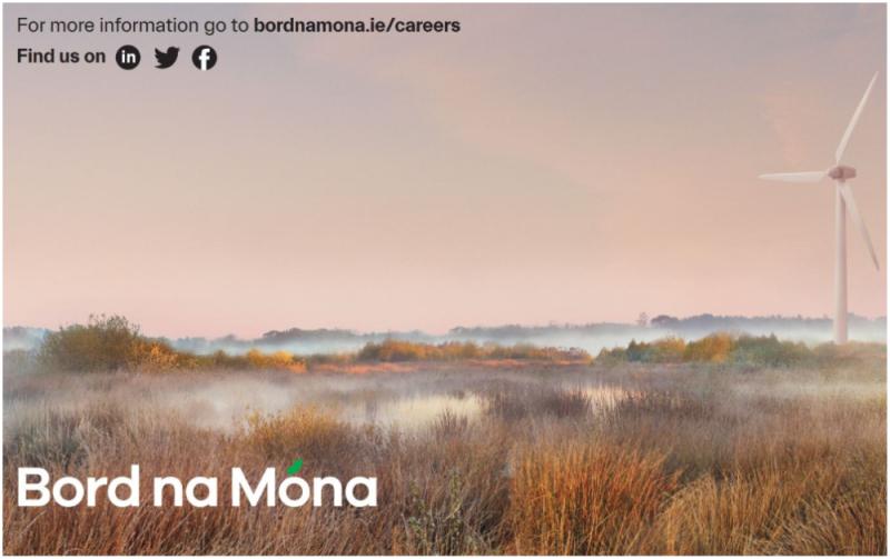 JOBS ALERT! Bord na Móna is hiring!