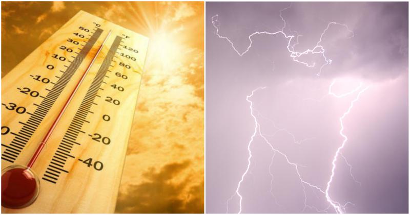Latest weather forecast for The Tullamore Show is for a hot day but there is a risk of thunderstorms later in the day