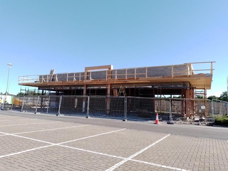 Construction well underway as international brand set to open new coffee shop in Offaly