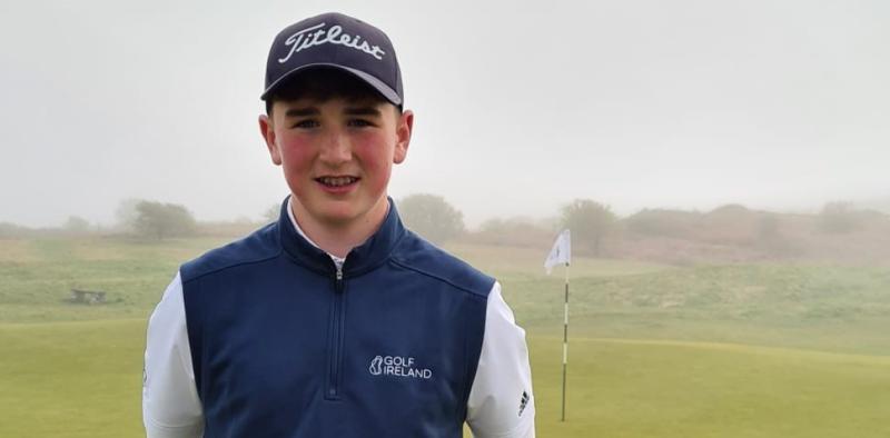 Big win for emerging young Offaly golfer