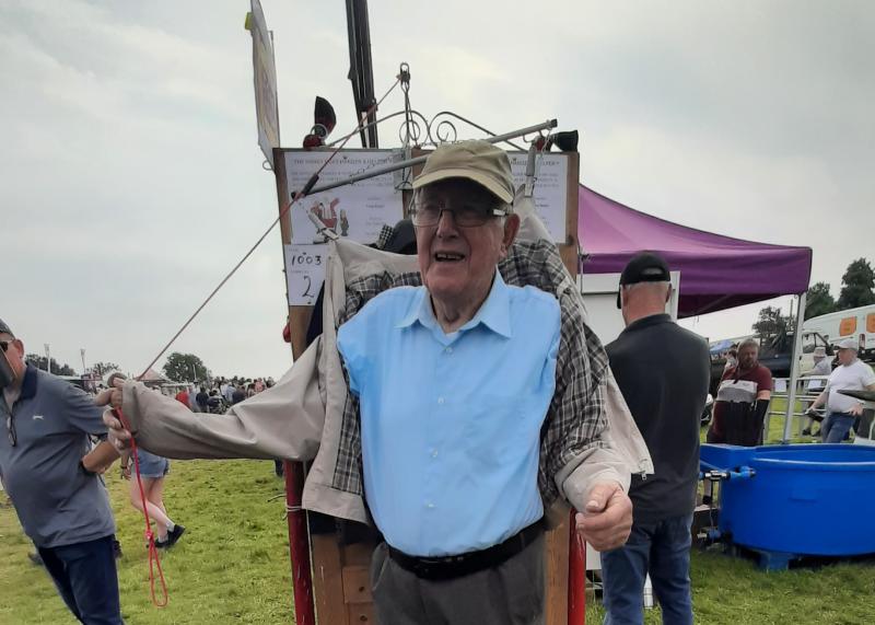 Tony Bergin at Tullamore Show