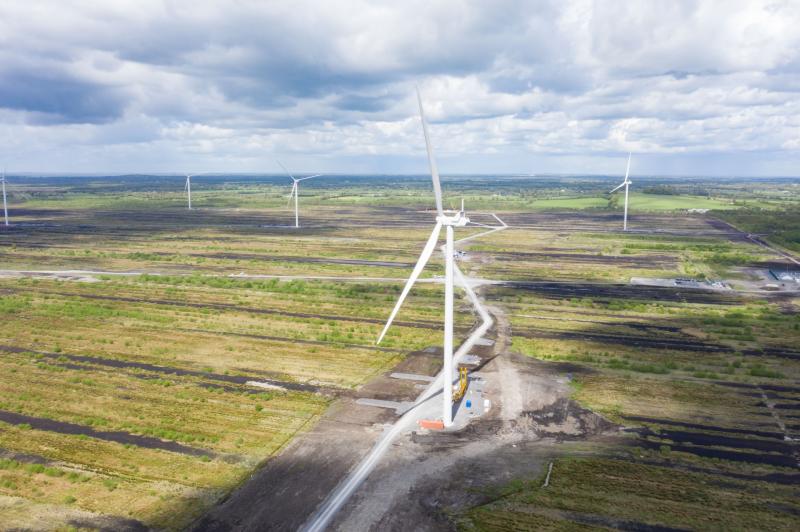 Bord na Mona Cloncreen wind farm