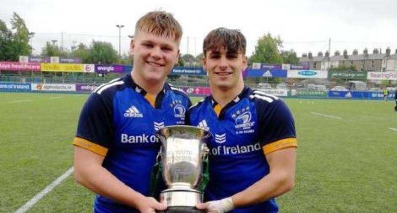 Offaly rugby players star for Leinster U-18s