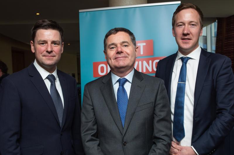 John Clendennen Paschal Donohoe Neil Feighery Tullamore