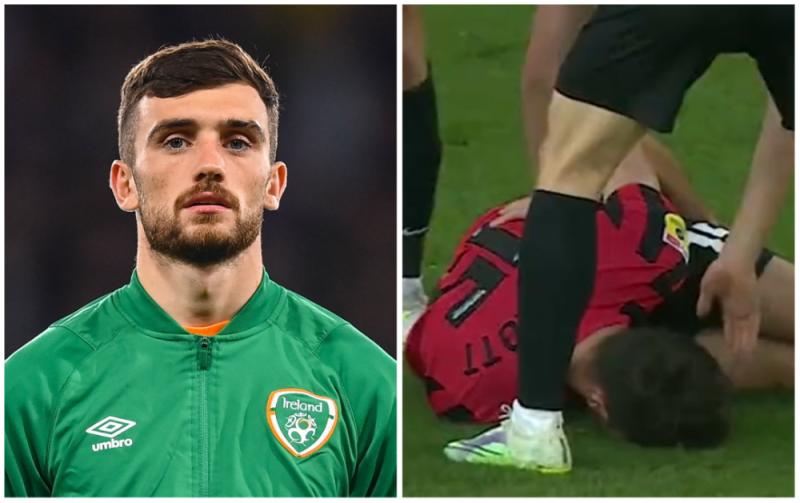 Ireland striker Troy Parrott sidelined for 'foreseeable future' due to goal celebration injury