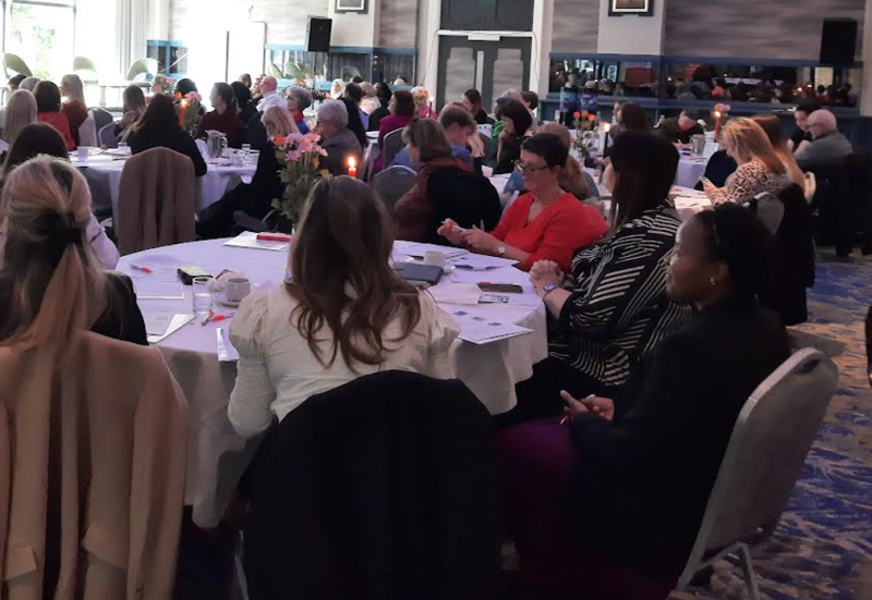 A section of the large attendance at the Offaly Domestic Violence conference held in Tullamore 