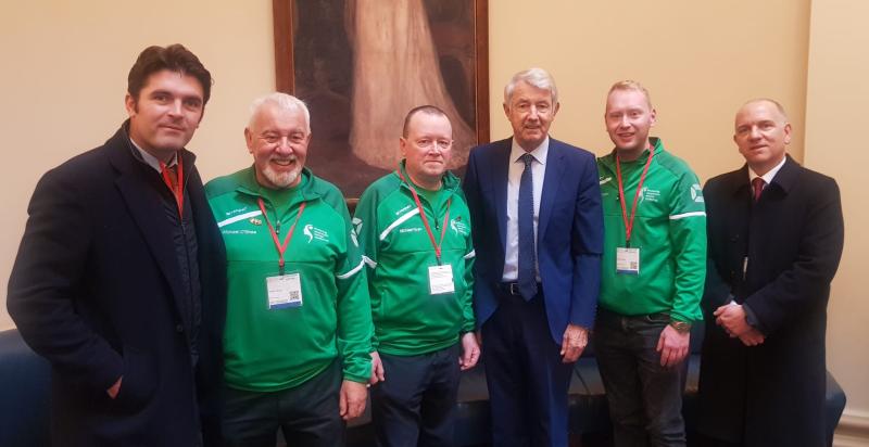 Lowry hosts stuttering awareness Ireland Group in Leinster House