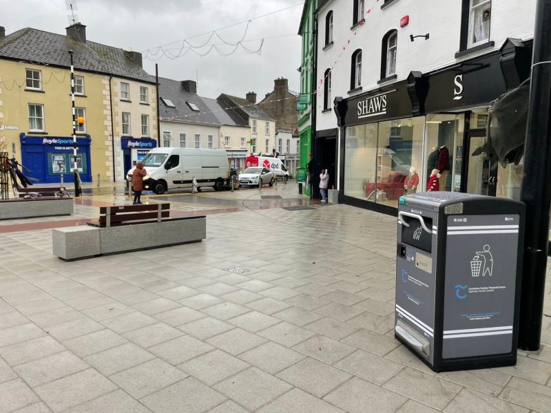 Solar bins arrive in Roscrea