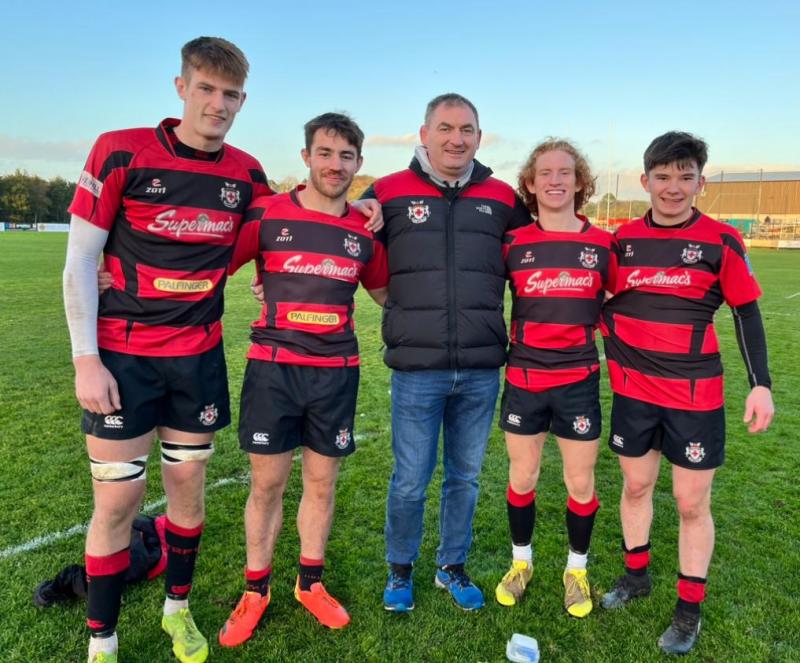 Understrength Tullamore stun Omagh with four try salvo