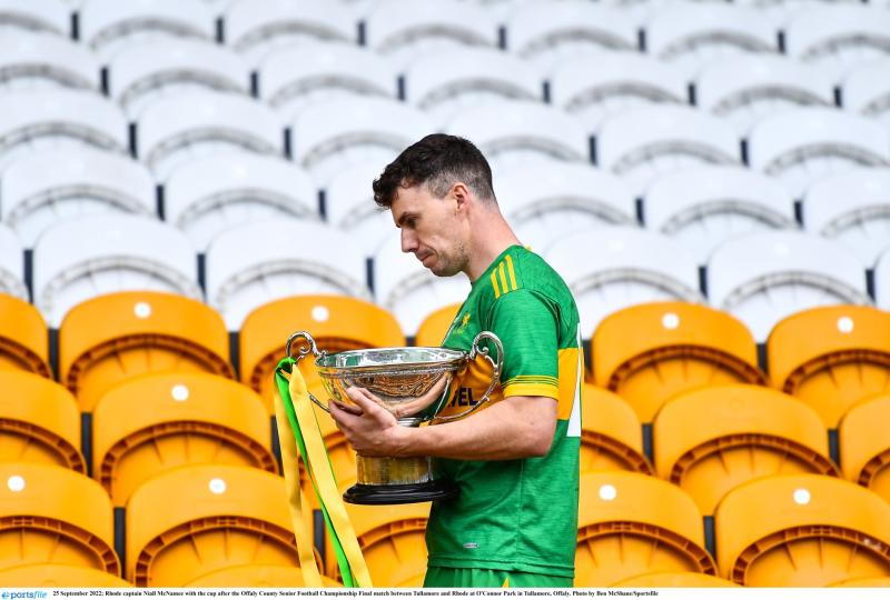 Offaly GAA championships formats agreed as decision deferred on winner on the day rule