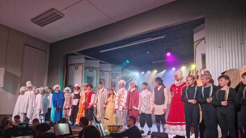 Cistercian College students take to the stage for their annual musical