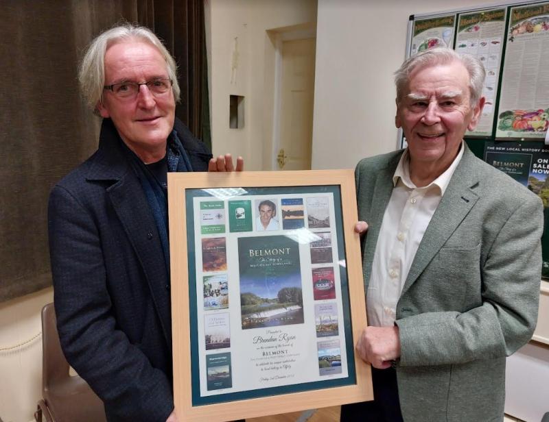 Ferbane author launches “magnificent” book about the townland of Belmont