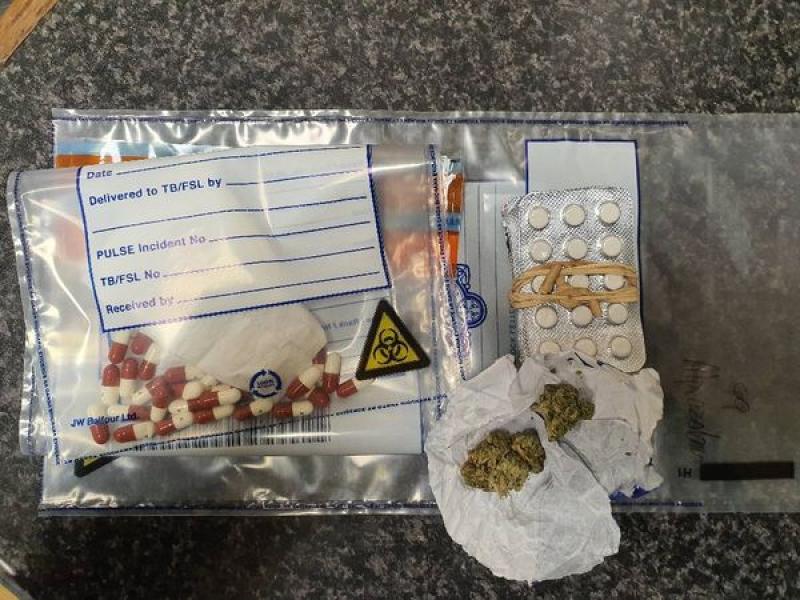 Portlaoise Gardai seize drugs and arrest two while patrolling trains