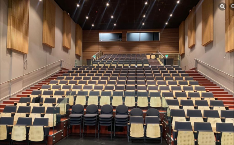 The seating arrangement at Esker Arts Centre in Tullamore