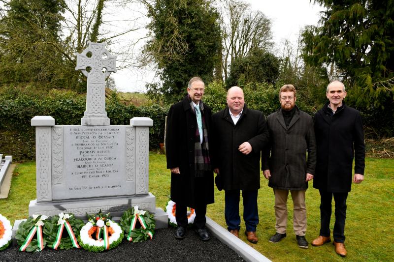 Fianna Fáil ceremony remembers Roscrea Civil War executions  