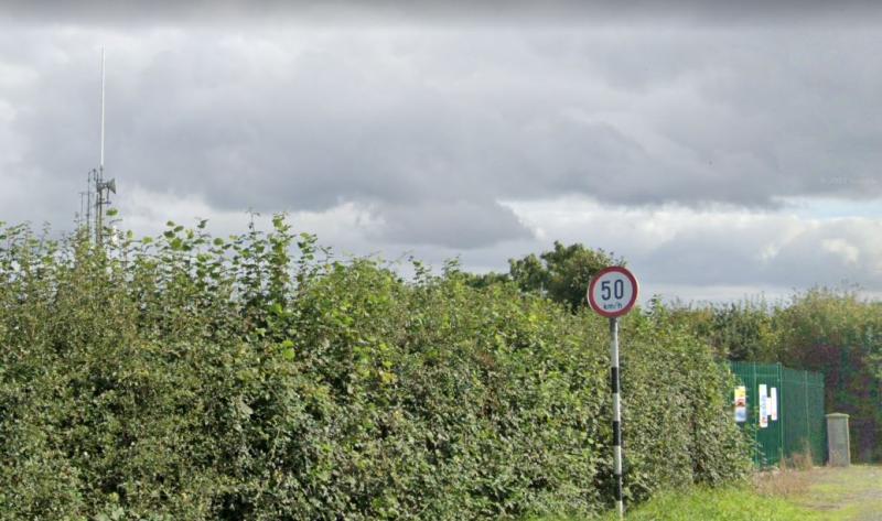 Walsh Island telecoms mast