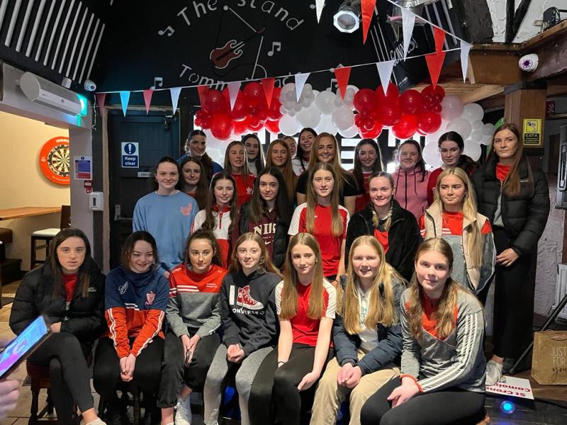 St Cronan's Camogie club Roscrea medal presentation night