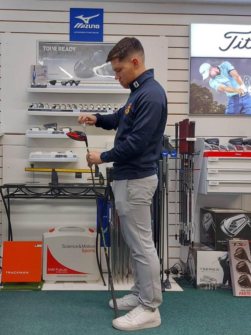 Local man appointed as Golf Pro at Offaly golf shop