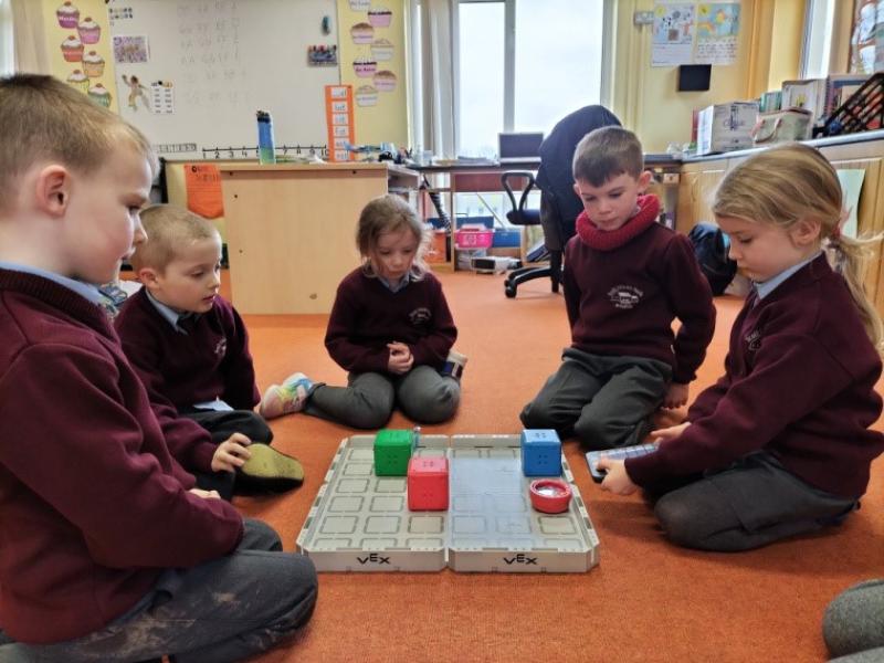Offaly pupils have run at the VEX Robotics competition