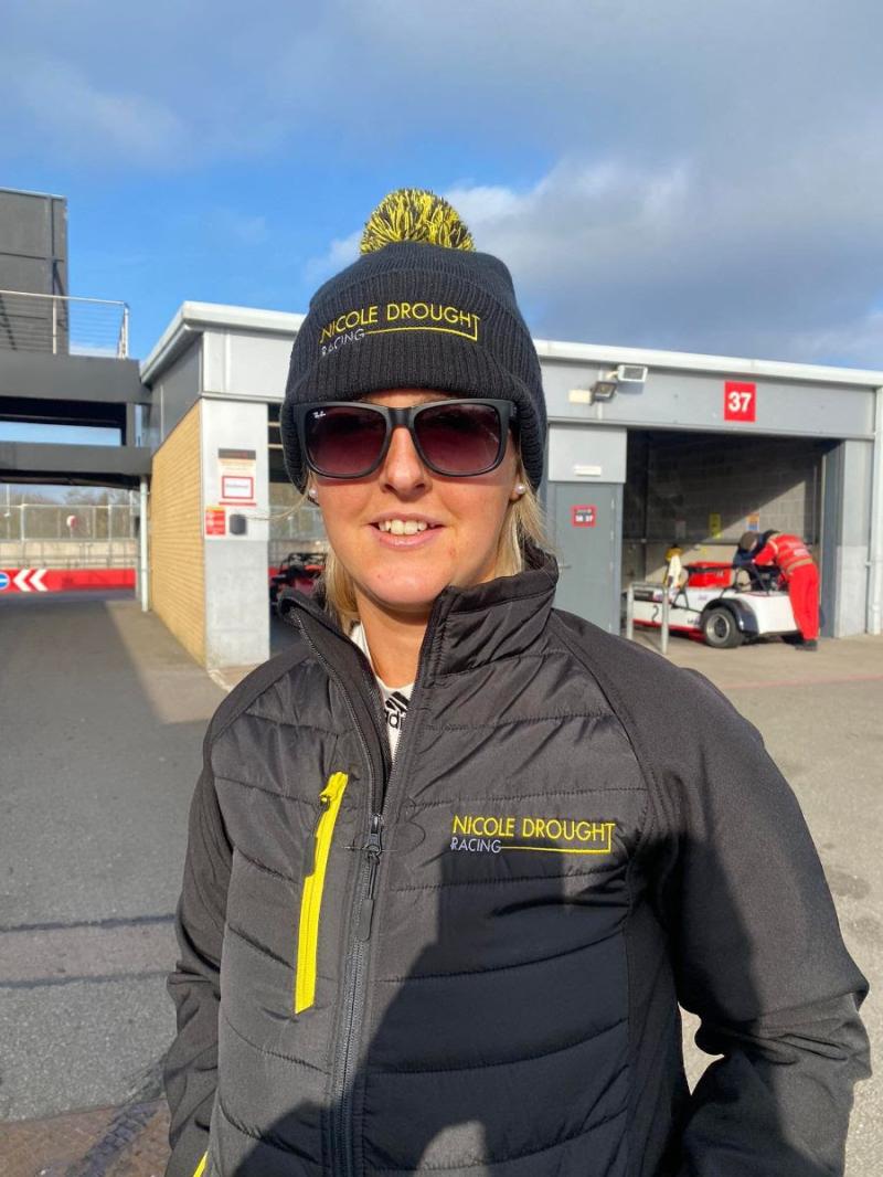 Roscrea's Nicole Drought is top of the timings in Donnington
