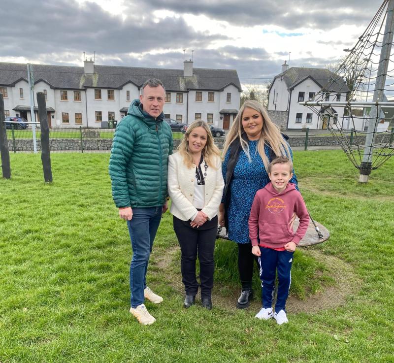 Playground equipment in Offaly town in need of urgent replacing