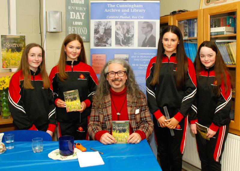 Roscrea's Father Lorcan Kenny launches his third book in Coláiste Phobal 