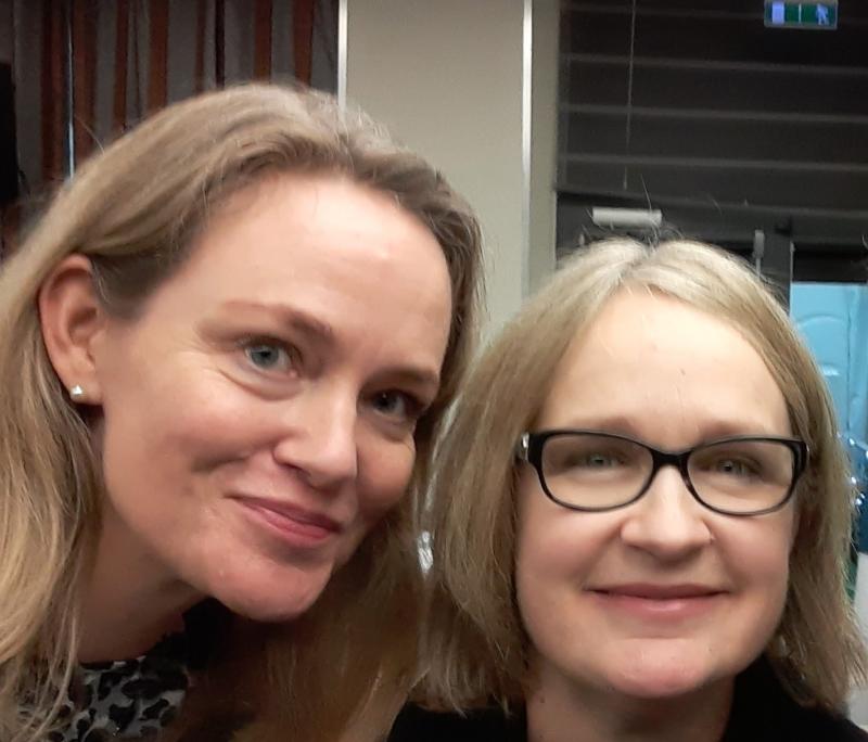 Julie O'Flaherty and Imelda Ferguson Offaly psychologists