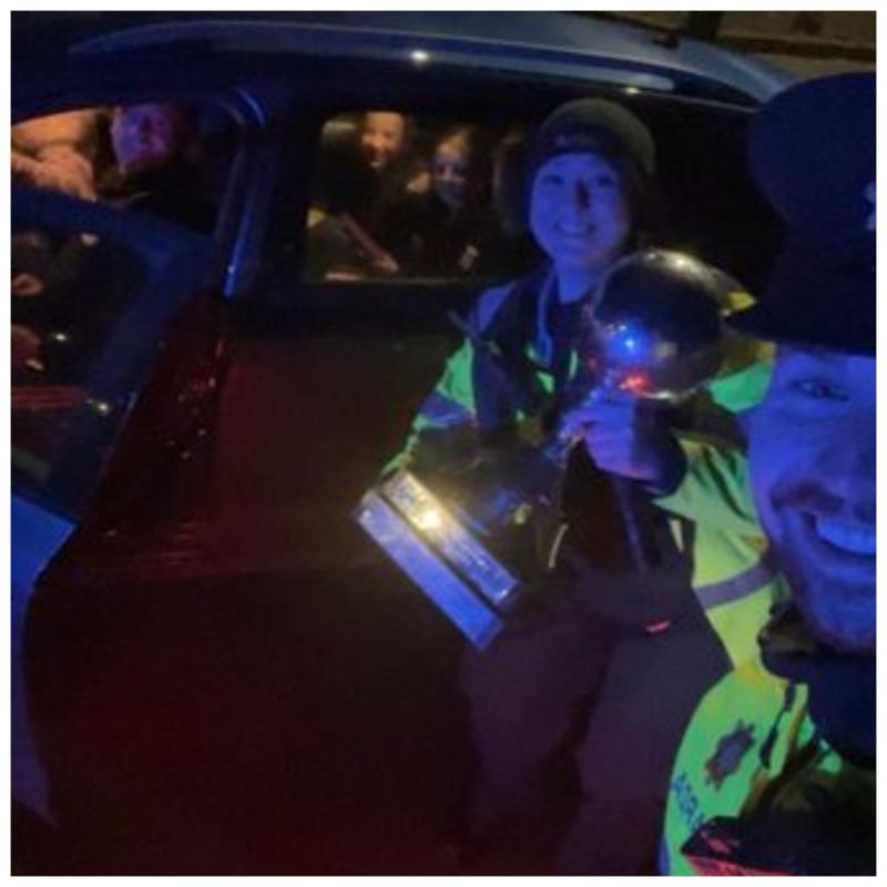 Laois Offaly Gardai pulled over a World Champion last night