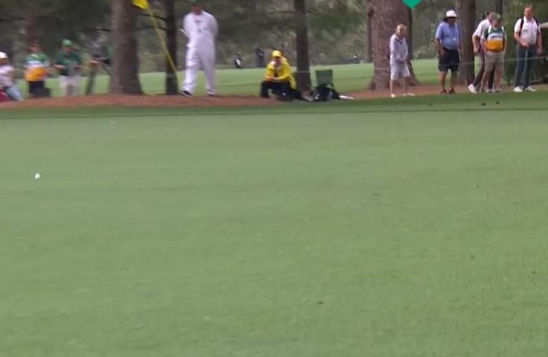 Offaly jersies out in force at Augusta to support Shane Lowry at The Masters