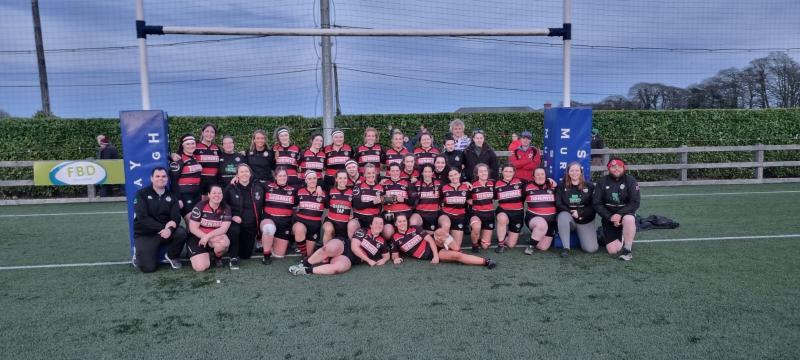 Tullamore rugby ladies take title in dying minutes