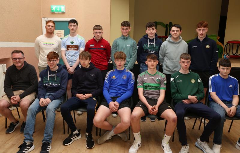 GAA star presents medals at Kinnitty/Lusmagh presentation night