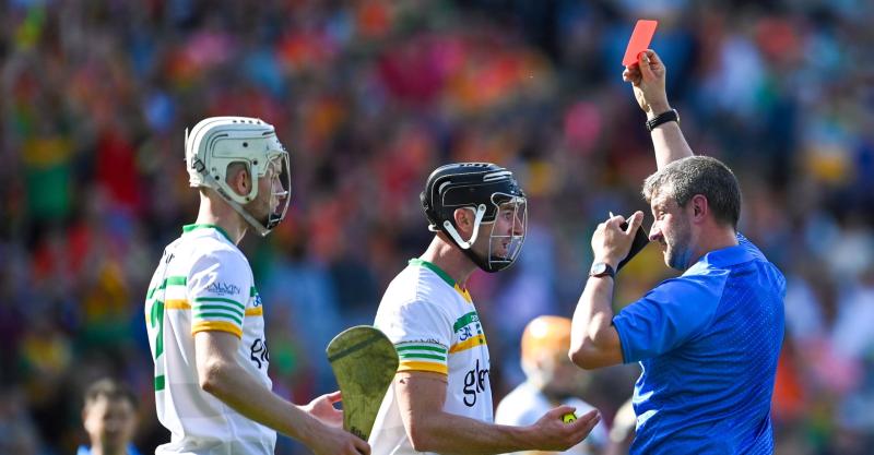Offaly hurler loses appeal against Joe McDonagh red card