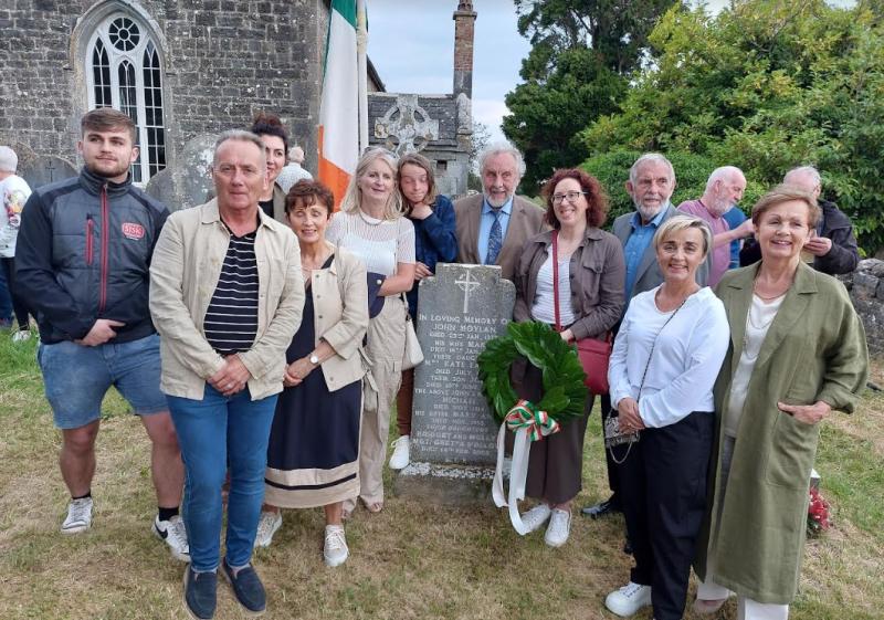 Rathcabbin ceremony remembers local man who 'fought for Ireland's freedom'