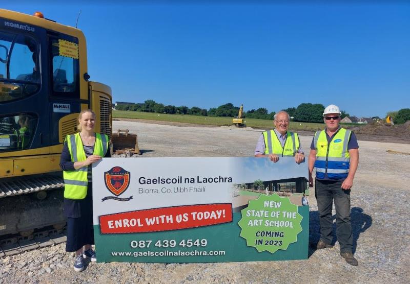 Construction works underway on new Birr school