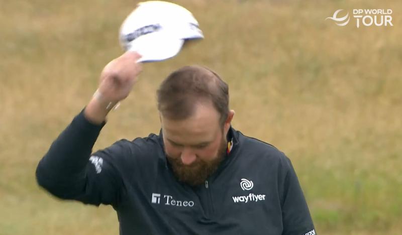WATCH: Shane Lowry takes a bow after holing monster putt during excellent round at Scottish Open